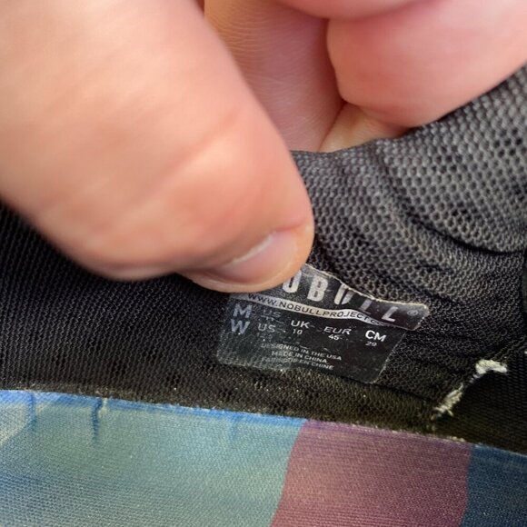 NoBull West Coast Womens Size 12.5 Mens 11 Black Athletic Trainer Sneakers Shoes - Picture 8 of 9